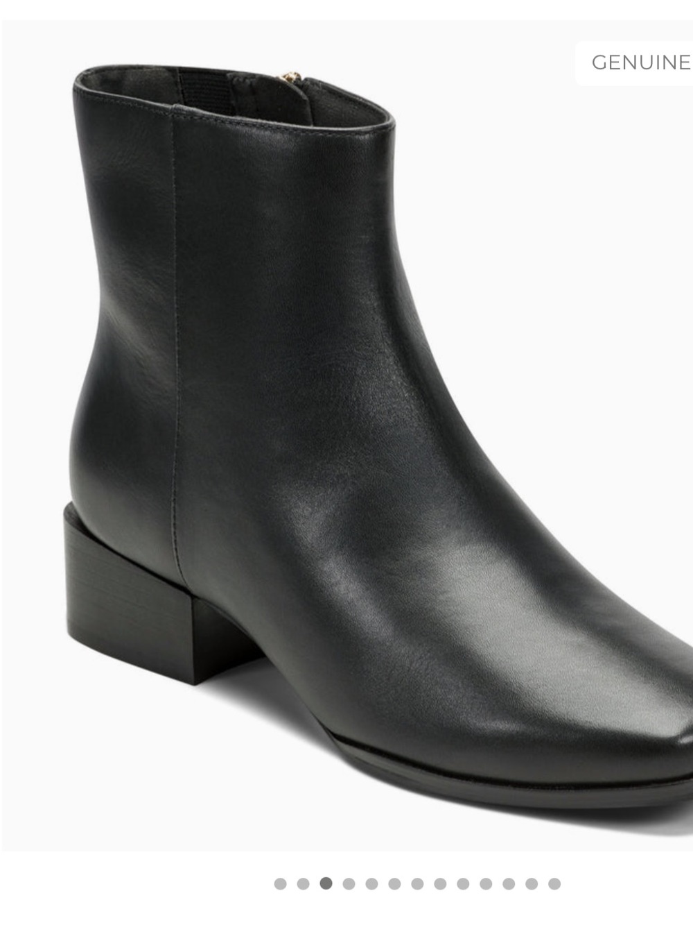 Easy Spirit Sydney Leather block heel ankle dress Boots size 5 $165